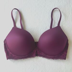 Victoria's Secret Women's Wireless Padded Lace Maternity Nursing Bra Size 36DDD